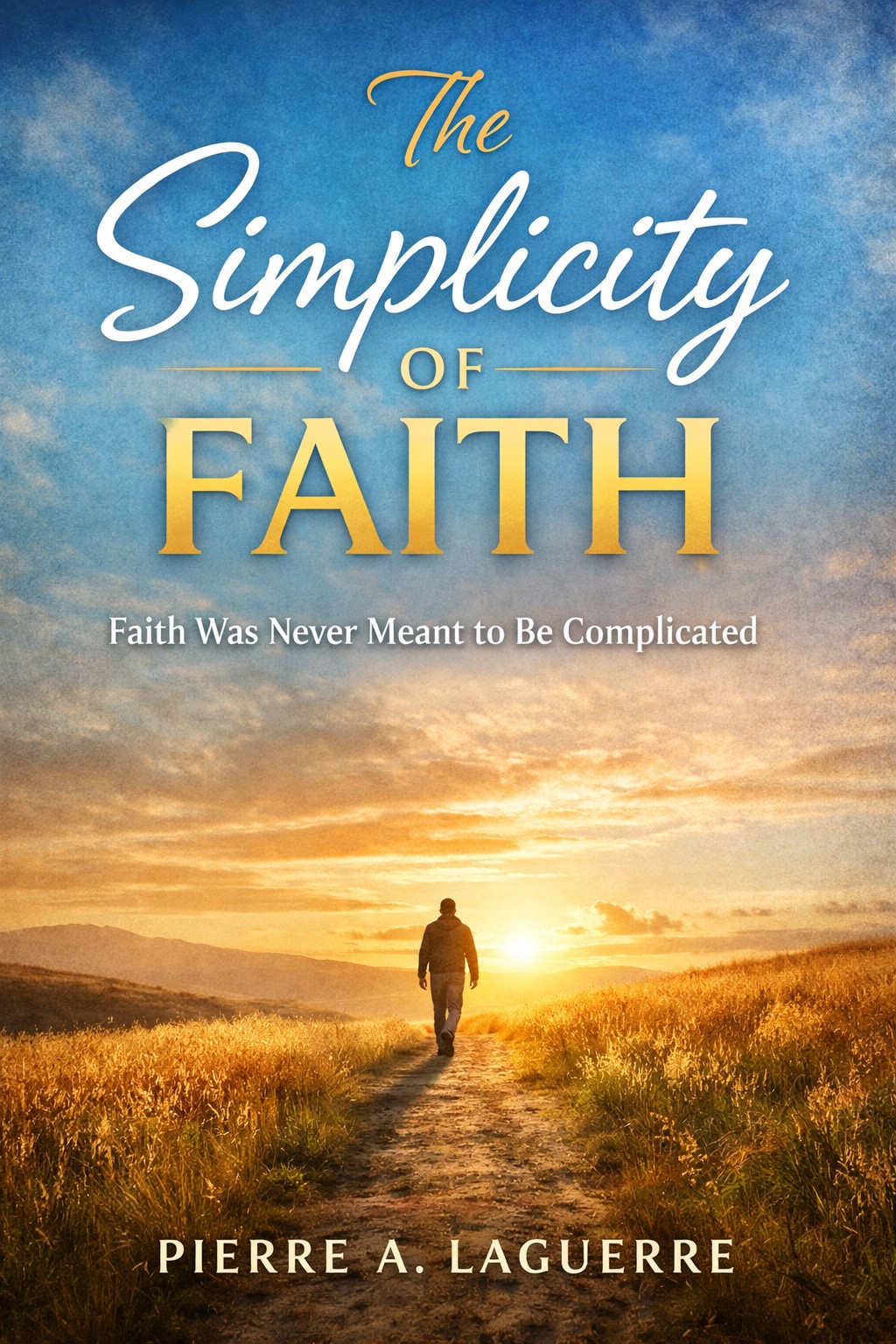 The Simplicity of FAITH - Book Cover The Simplicity of Faith - Book Cover